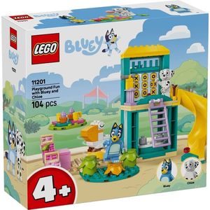 LEGO® Bluey - Distractie la locul de joaca cu Blue si Chloe (11201) imagine