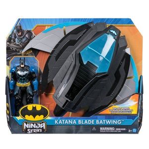 Figurina cu vehicul Batman, Ninja Strike, Katana Blade Batwing, 6074110 imagine