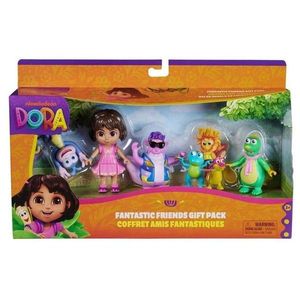 Set 7 figurine Dora Exploratoarea, Fantastic Friends, 6073738 imagine
