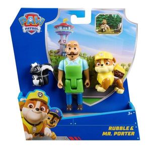 Set 3 figurine, Paw Patrol, Rubble si Mr Porter, 20151992 imagine