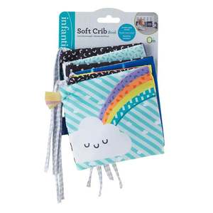 Carticica moale cu activitati pentru dentitie, Infantino, Soft Crib imagine