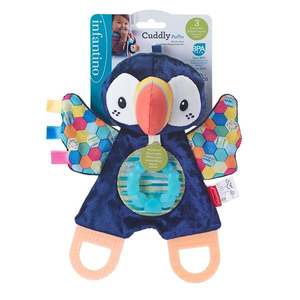 Jucarie pentru dentitie, Infantino, Gaga Teether Cuddly Puffin imagine