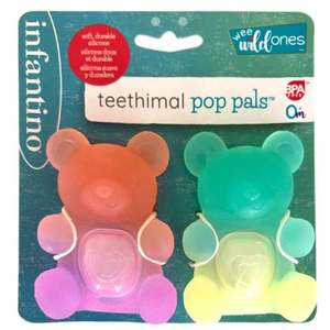 Set 2 jucarii pentru dentitie, Infantino, Pop Pals, Bears imagine