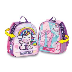Ghiozdan 2in1, Mitama, Spinny, Unicorn imagine