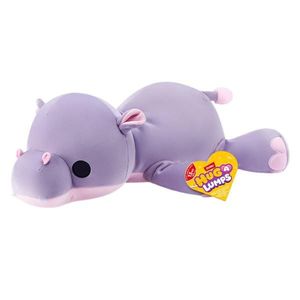 Jucarie de plus super moale, Hug A Lumps, S2, Hipopotamul Harley, 60 cm imagine