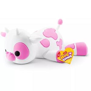 Jucarie de plus super moale, Hug A Lumps, S2, Vacuta Clover, 60 cm imagine