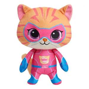 Jucarie de plus, Disney Junior, SuperKitties, Su-Purr Charged, 20 cm imagine