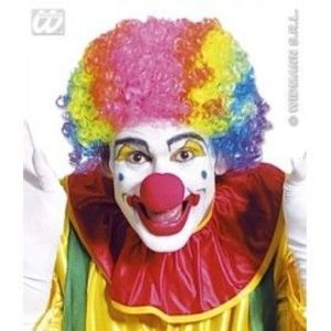 Accesoriu carnaval - Peruca clown Multicolora imagine