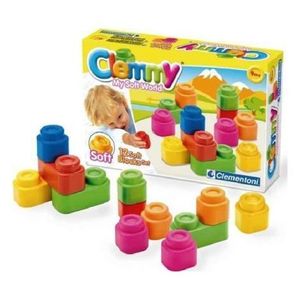 Clementoni - Clemmy - Set de 12 cuburi moi imagine