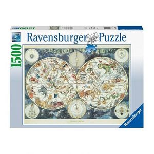 PUZZLE HARTA LUMII CRETURI FANTASTICE, 1500 PIESE imagine