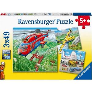 PUZZLE DEASUPRA NORILOR, 3x49 PIESE imagine