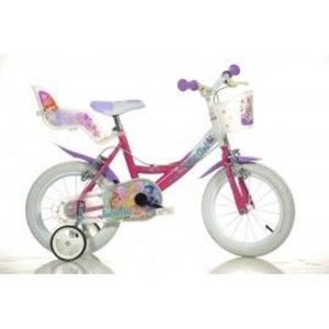 Bicicleta copii 3-5 ani, 14 inch, Winx, Dino Bikes DB144R WX7 imagine