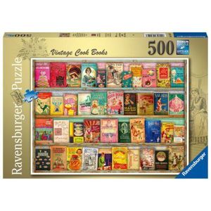 PUZZLE CARTI DE GATIT DE EPOCA, 500 PIESE imagine