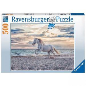 PUZZLE CAL PE PLAJA, 500 PIESE imagine