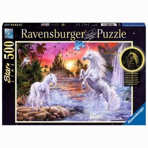 PUZZLE UNICORNI LA RAU, 500 PIESE STARLINE imagine