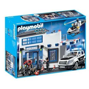 Sectie de politie Playmobil 9372 City Action imagine