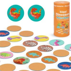 Joc de asociere perechi Boppi, 48 piese, Dinozauri imagine