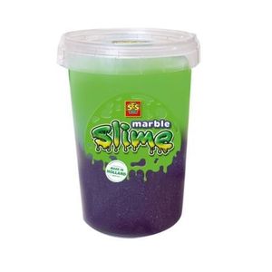 Slime pentru copii violet si verde 200 gr imagine