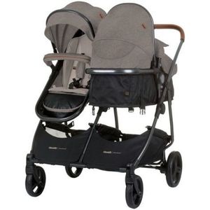 Carucior gemeni Chipolino Duo Smart 3 in 1 tiramisu imagine