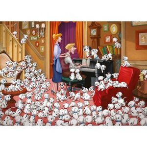 Puzzle 101 dalmatieni, 1000 piese 13973 Ravensburger imagine