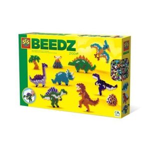 Set creativ - Margele de calcat cu Lumea dinozaurilor pentru copii imagine