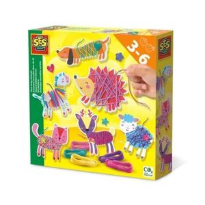 Set creativ - Imbraca animale cu ata imagine