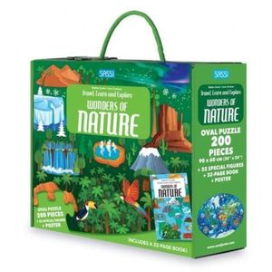 Cunoaste si exploreaza - puzzle minunile naturii (200 piese) imagine