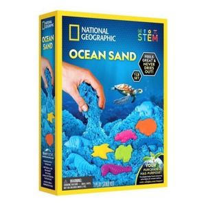 National Geographic - Set educativ Nisip kinetic ce ajuta la dezvoltarea abilitatilor motorii fine imagine