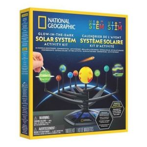 National Geographic - Set educativ Sistemul Solar planete fosforescente imagine