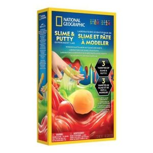 National Geographic - Set educativ experiment de creare Slime si Plastilina imagine