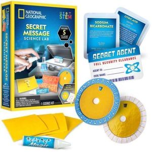 National Geographic - Set educativ Laboratorul mesajelor secrete stiinta si mister imagine
