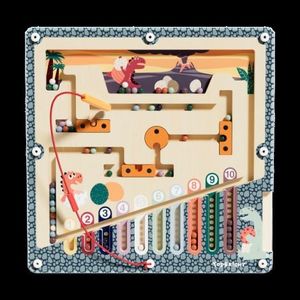 Puzzle labirint - cursa dinozaurului imagine