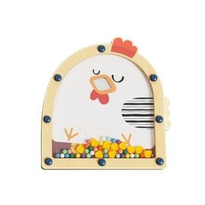 Joc montessori - hraneste gaina imagine
