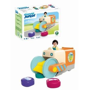 Playmobil - Junior dezvoltare prin joaca Vehicul de colectare a gunoiului imagine