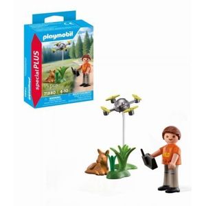 Playmobil - Figurina salvator cu drona imagine
