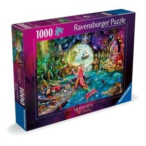 Ravensburger - Puzzle comoara sirenelor 1000 piese imagine
