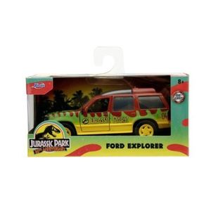 Jada Jurassic World Masinuta Metalica Ford Explore 1993 Scara 1: 32 imagine