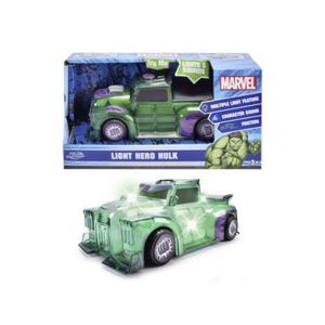 Jada Marvel Masinuta Light Hero Hulk Cu Sunete Si Lumini Scara 1: 32 imagine