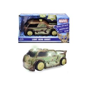 Jada Marvel Masinuta Light Hero Groot Cu Sunete Si Lumini Scara 1: 32 imagine
