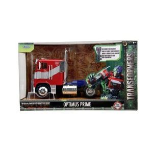 Jada Transformers T7 Optimus Prime 1 Camion Metalic Scara 1: 24 imagine