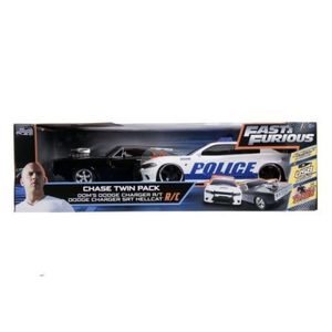 Set Masinute Fast And Furious Rc Toyota Supra&dodge Charger Srt Scara 1: 16 imagine
