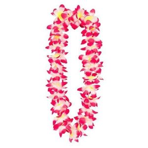 Ghirlanda hawaii flori roz imagine