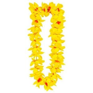 Ghirlanda hawaii flori galbene imagine