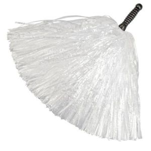 Pom pom majorete alb imagine
