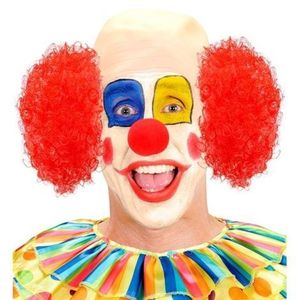 Peruca clown creata imagine