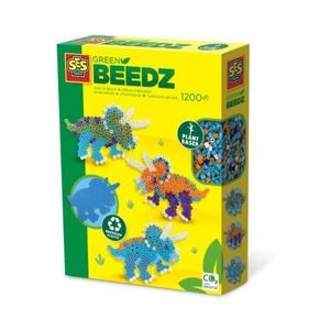 Set creativ Green Beedz – Margele de calcat Triceraptos imagine