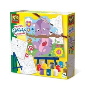 Set creativ - Pictura pe numere Animale de companie (3 panze) imagine