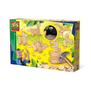 Set creativ - Dinozauri din lemn imagine