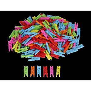 Set 450 carlige de rufe colorate, 2.5 cm, pentru creatie imagine