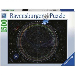 PUZZLE HARTA UNIVERSULUI, 1500 PIESE imagine